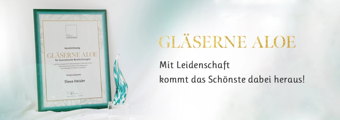 GLÄSERNE ALOE geht an Elena Heisler, Amberg